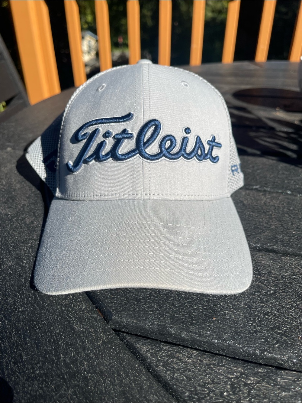 Titleist Men’s Gray Cap with Navy Script Logo